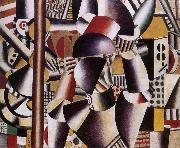 Fernard Leger The Acrobat in Circus oil on canvas